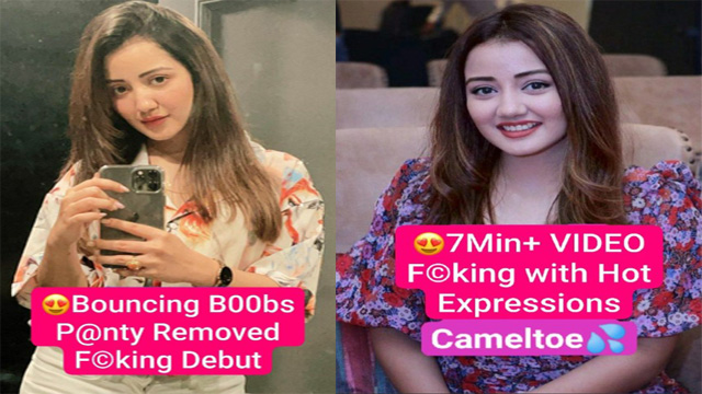 Famous TV Actress Most Demanded Debut Bouncing – Boobs Fucking with Hot Expressions